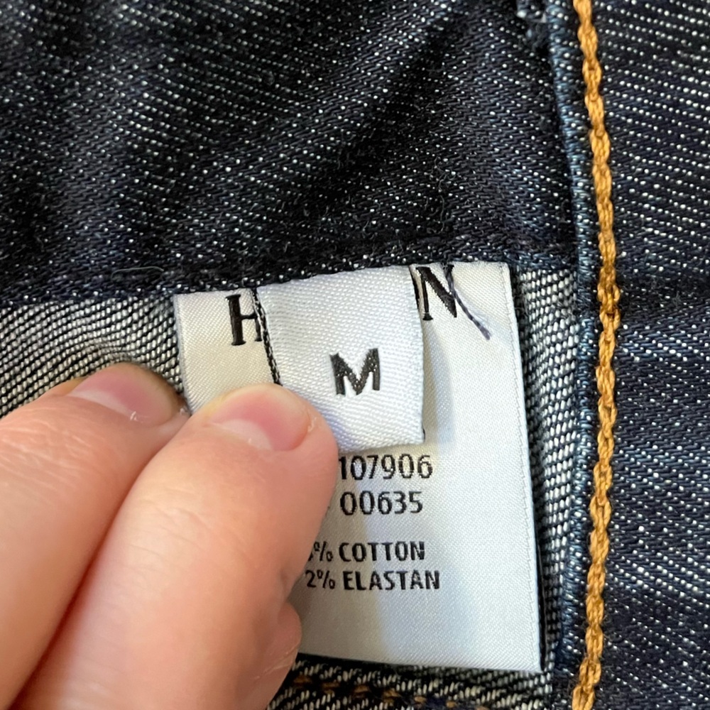 Hudson Signature Jean Jacket Denim Medium Dark Wash - Picture 7 of 10